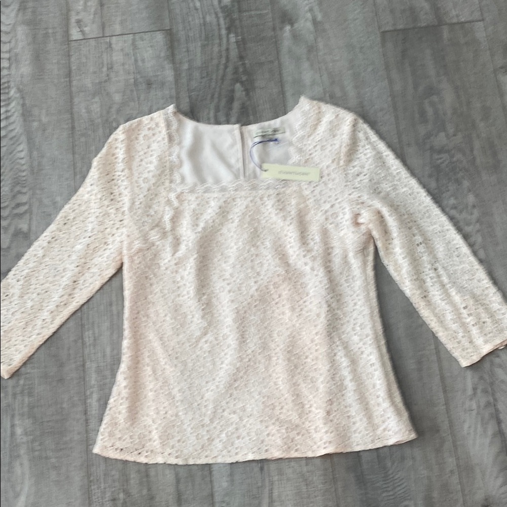 41 Hawthorn Cream Lace Blouse